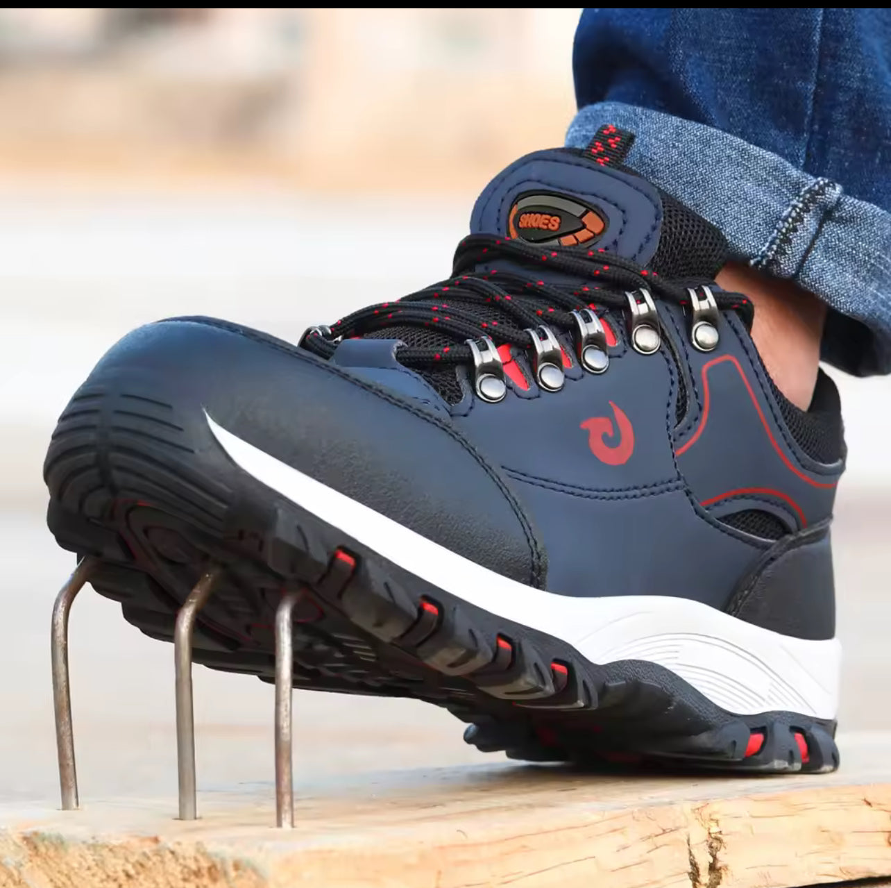 Chaussures de Sécurité à Embout Acier – Antidérapantes & Anti-crevaison - Top Militaire