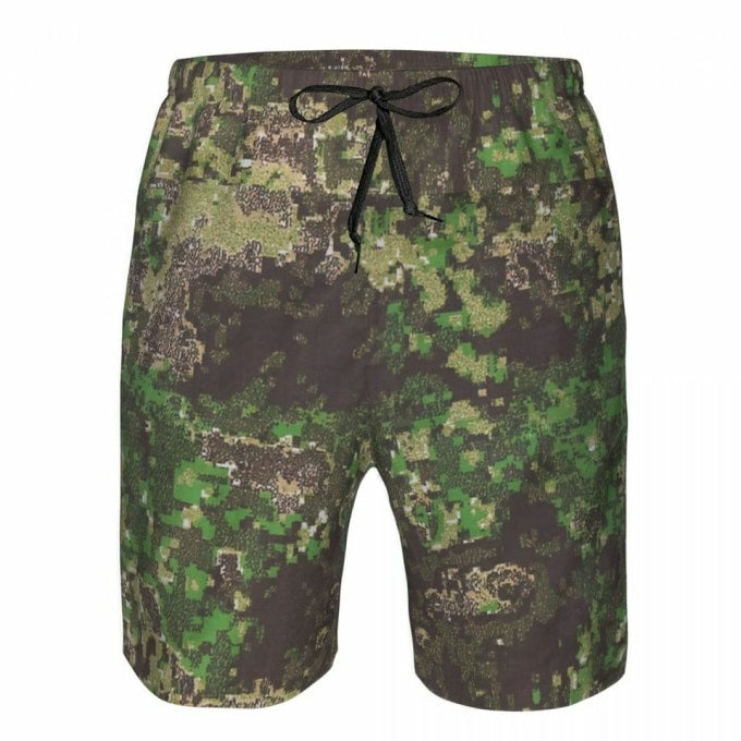 Short de bain camouflage militaire