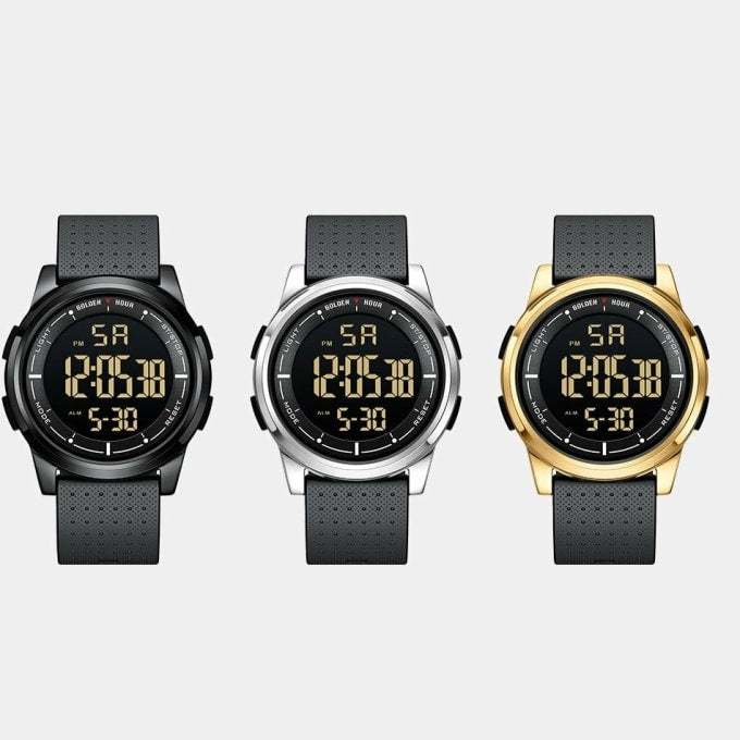 Montre militaire digitale à carrure métallique - Top Militaire