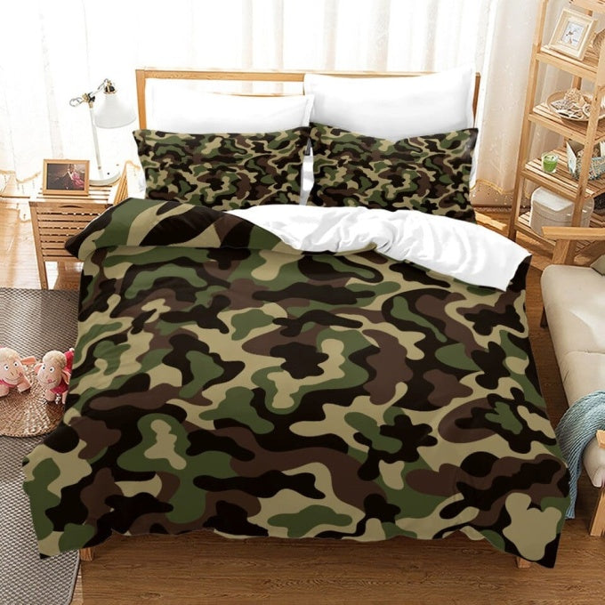 Housse de couette imprimé militaire - Top Militaire