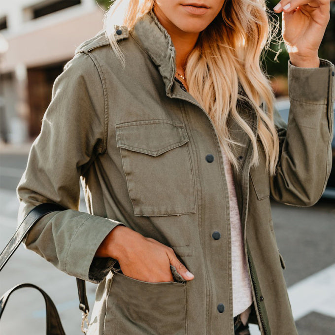 Veste militaire légère pour femmes