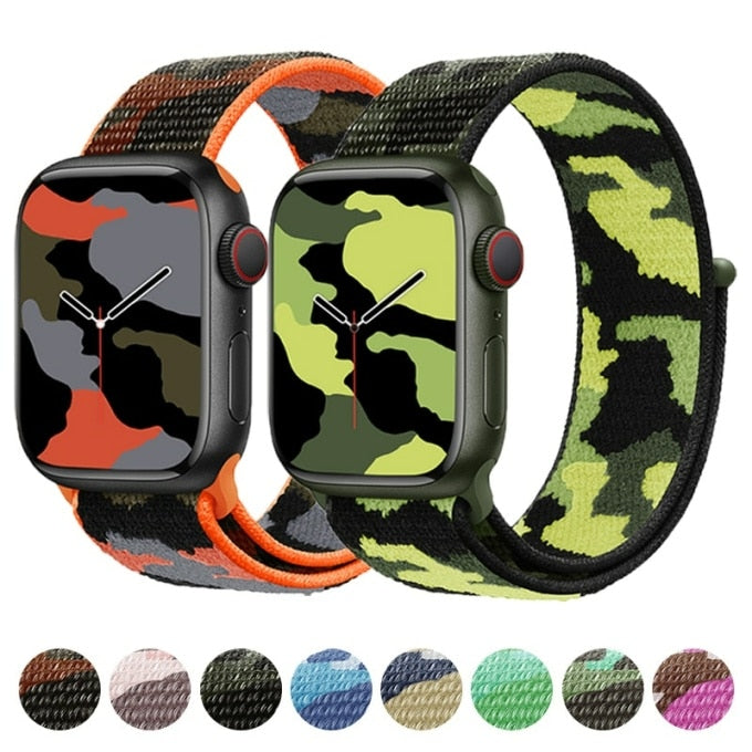 Bracelet apple watch militaire