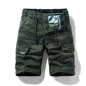 Short camouflage homme