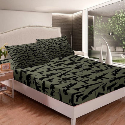 Housse de couette militaire motif arme - Top Militaire