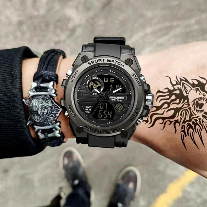 Montre militaire étanche et antichoc à cadran sport - Top Militaire