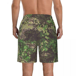 Short de bain camouflage militaire