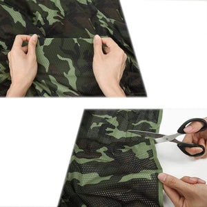 Filet de camouflage “jungle” en maille fine et légère