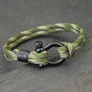 Bracelet corde militaire