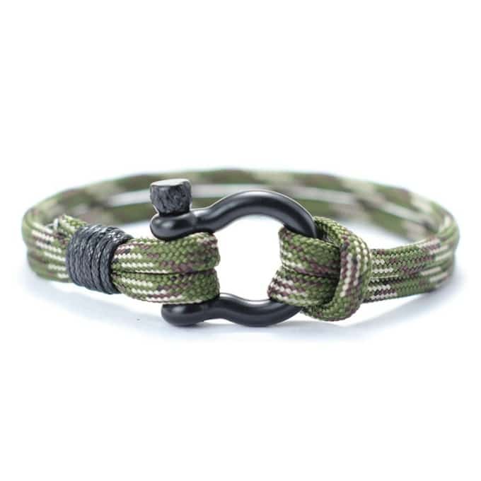 Bracelet corde militaire