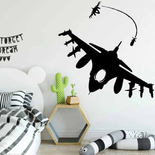 Sticker militaire avion de chasse - Top Militaire