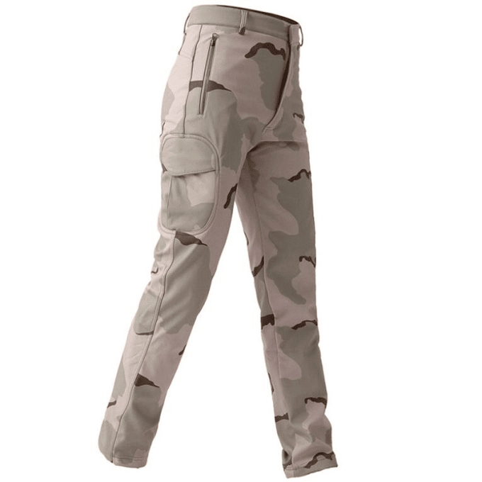 Treillis militaire homme molletonné et imperméable