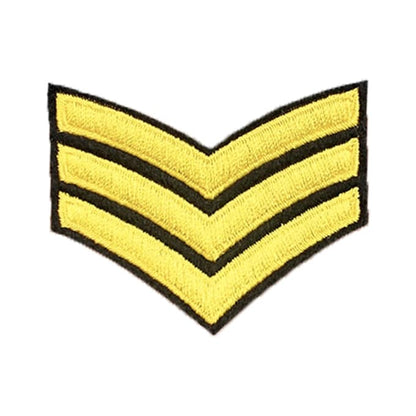 Écusson thermocollant de sergent chef - Top Militaire