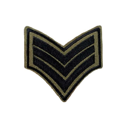 Écusson thermocollant de sergent chef - Top Militaire