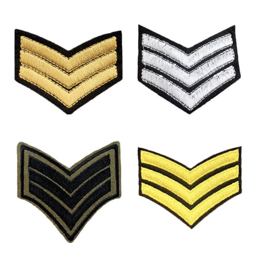 Écusson thermocollant de sergent chef - Top Militaire