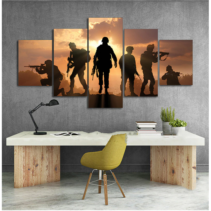 Tableau militaire soldat - Top Militaire
