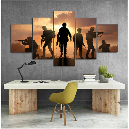 Tableau militaire soldat - Top Militaire