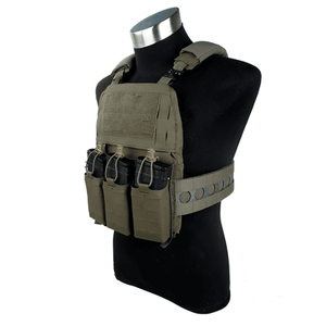 Gilet tactique porte-plaque à système MOLLE - Top Militaire