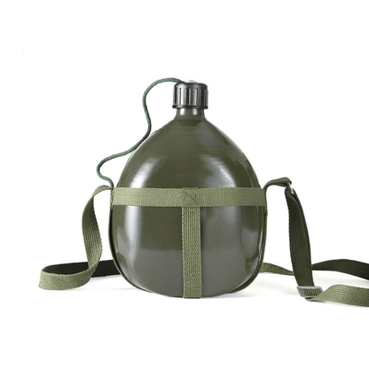 Gourde ronde style militaire - Top Militaire