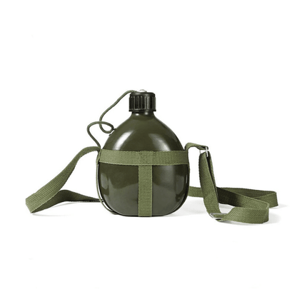 Gourde ronde style militaire - Top Militaire
